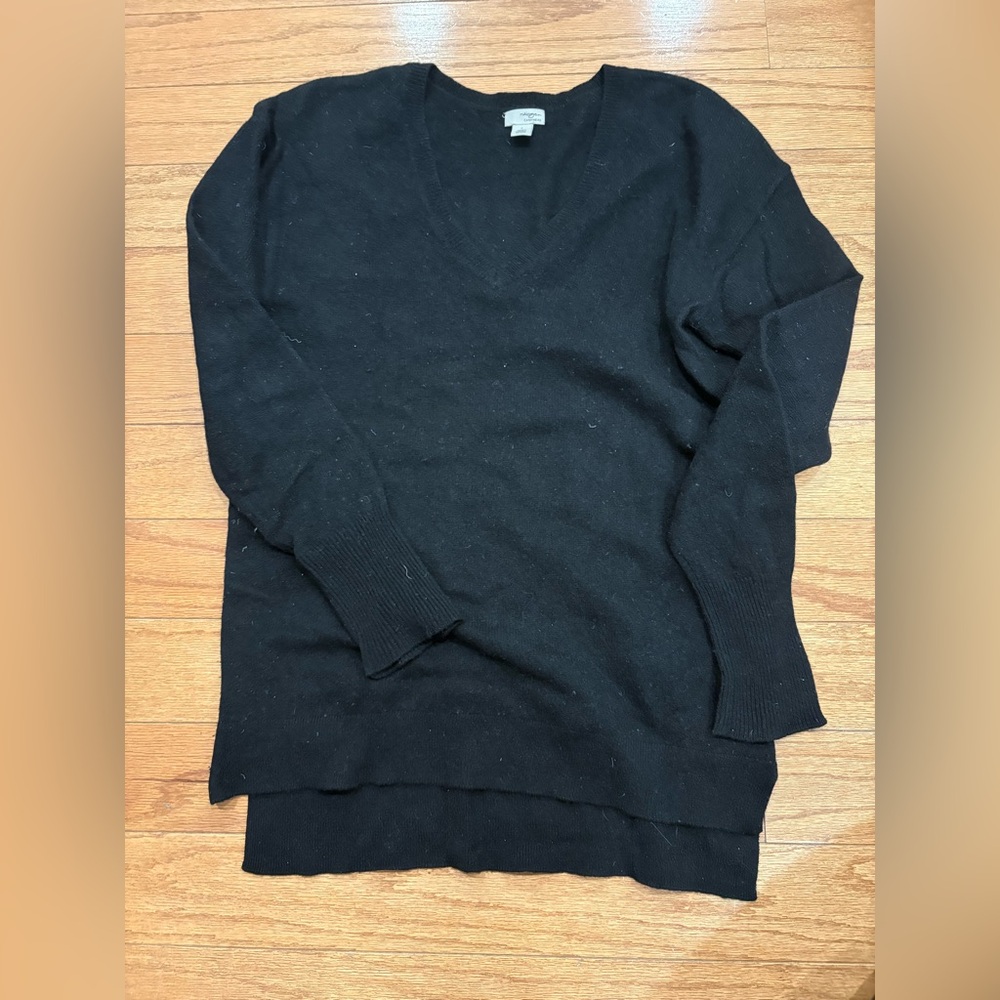 Halogen 100% cashmere Black Sweater